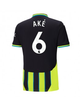 Manchester City Nathan Ake #6 Replika Borta Kläder 2024-25 Kortärmad